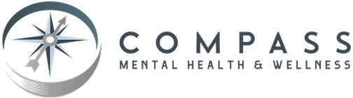 Compass Mental Health & Wellness logo design.